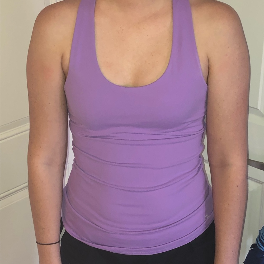 TONED by Ashy Bines Lilac Tank Top
